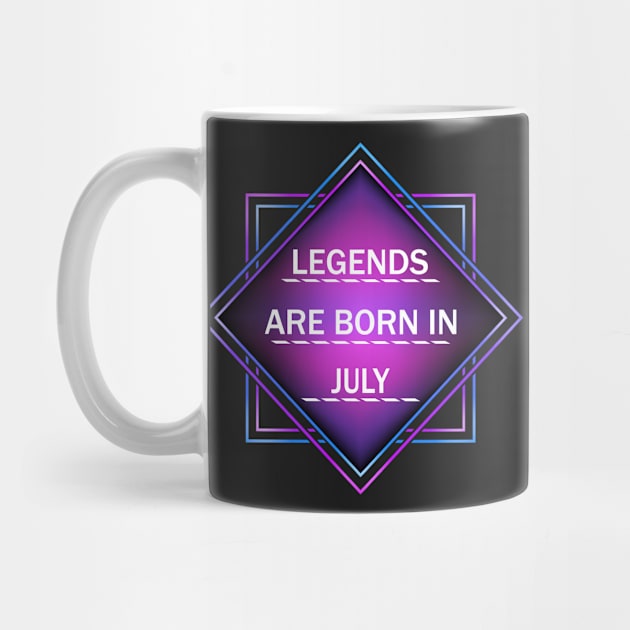 Legends are born in july by melcu